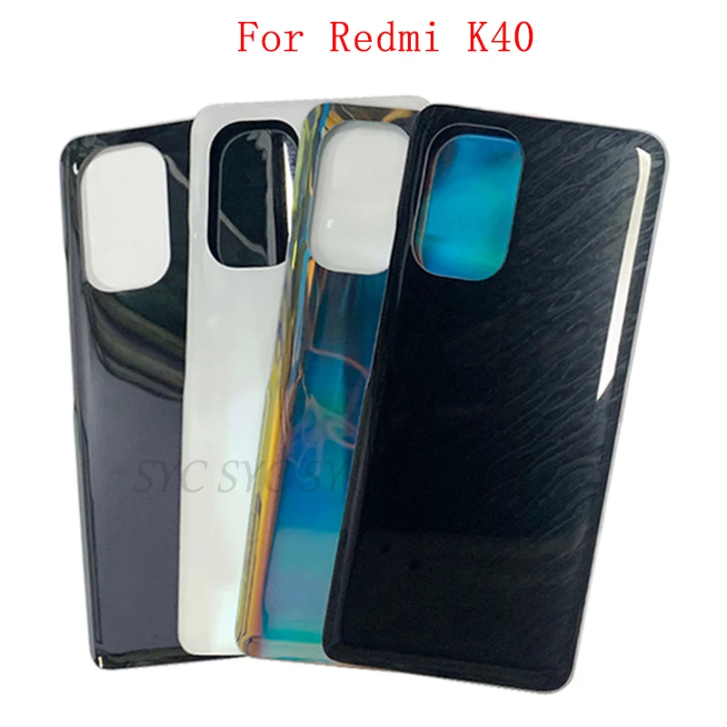 

Battery Cover Rear Door Case Housing For Xiaomi Redmi K40 Pro Back Cover with Logo Replacement Parts