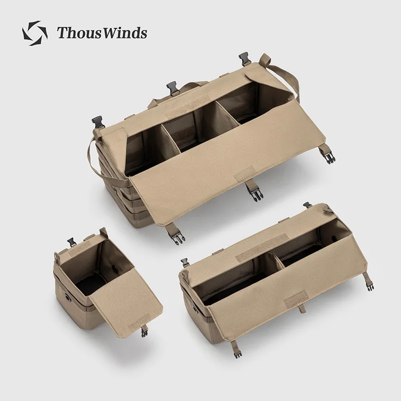 Outdoor Tactical Side Bag Camping Chair Armrest Bag Snow Peak Helinox Sundries Storage Box Camping Supplies Storage Bag