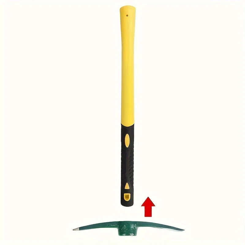 1pc Heavy-Duty Garden Pickaxe – Versatile Hand Tool For Planting, Tilling Soil, Outdoor Camping & Exploration 5