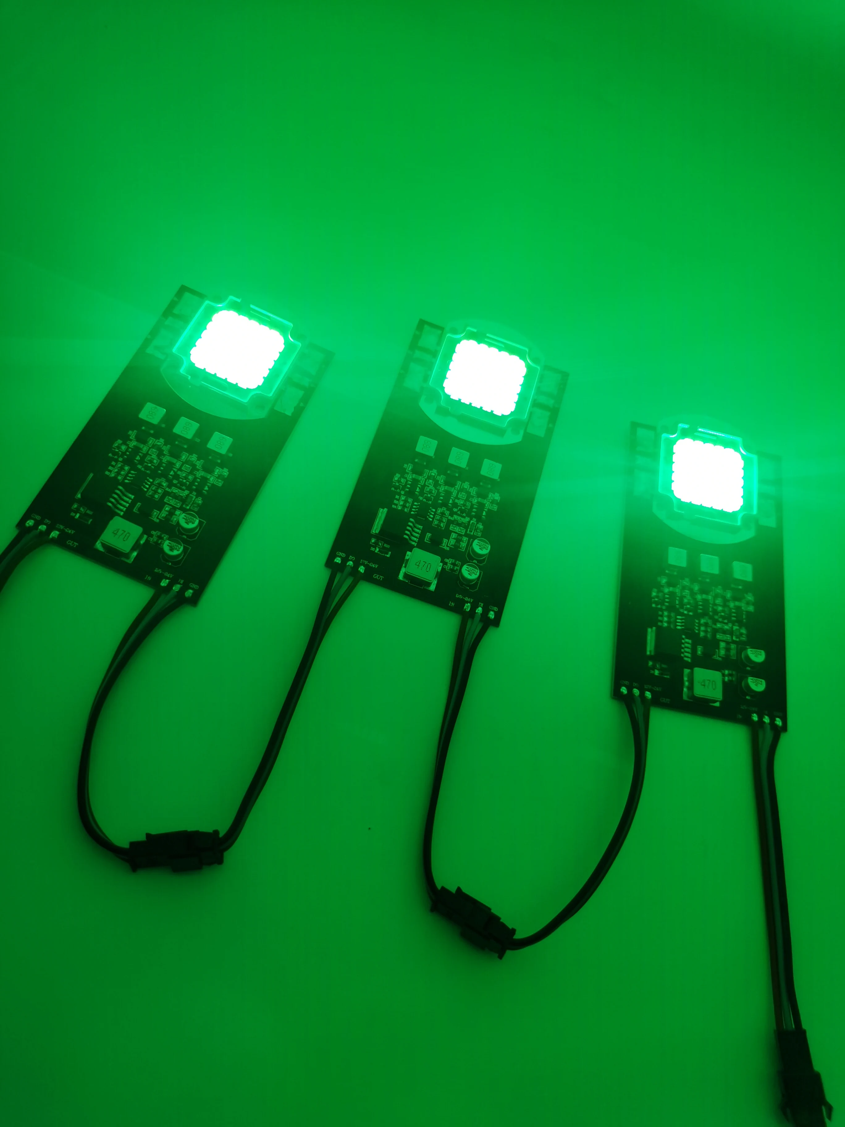 WS2811 high power 20W/30W led pixel module; DC12-24V RGB addressable full color high power module; for pixel flood light