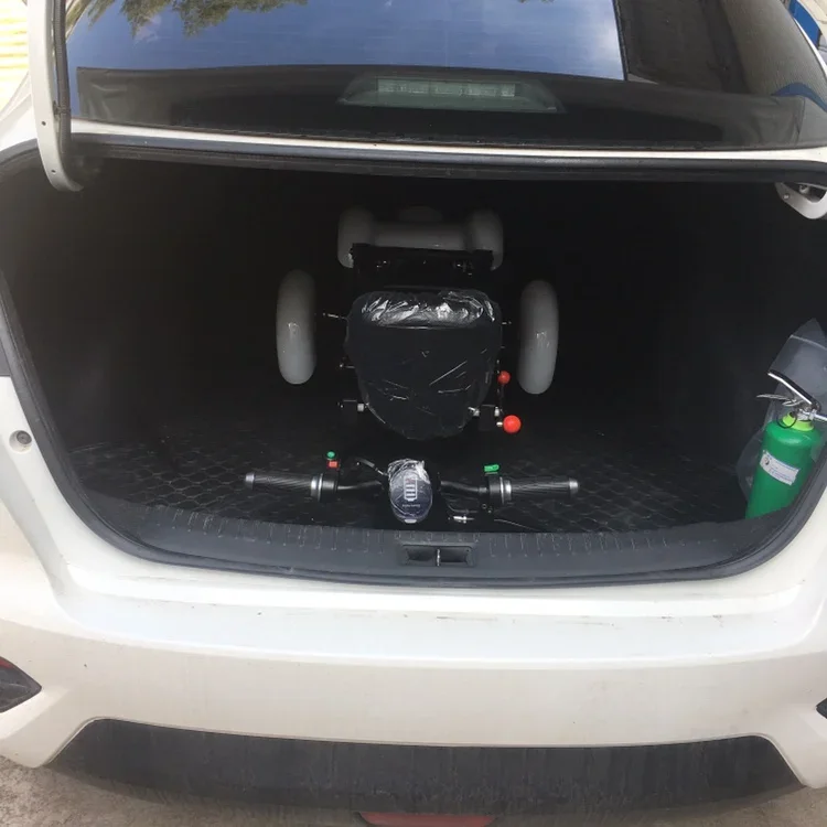 foldable four wheels dual motor mini 2 seater 10 inch folding mobility electric scooter for disabled adults bike 4 wheels Sdb2d984b12874f2e9b5838e729de0444G