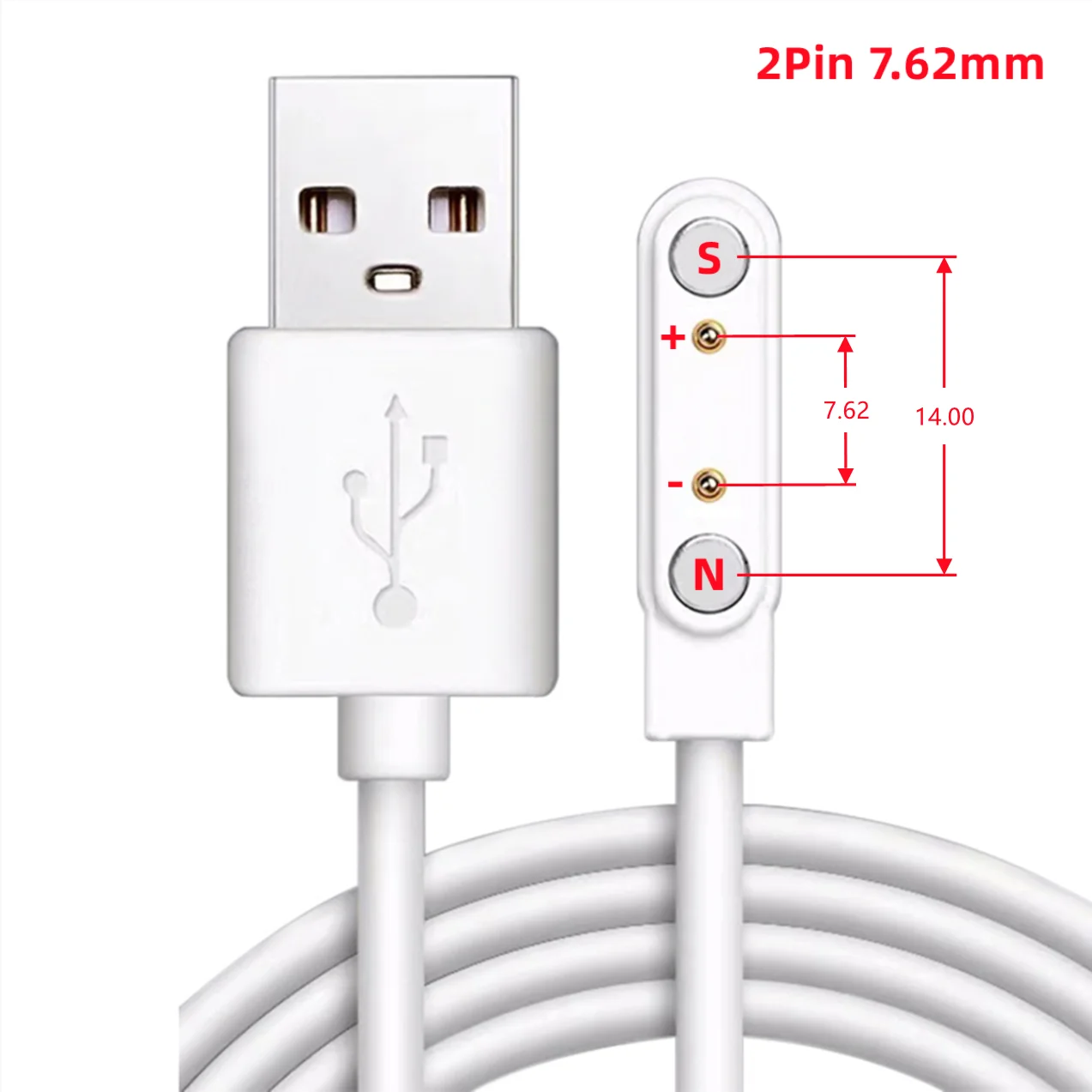 White (2pin 7.62mm)