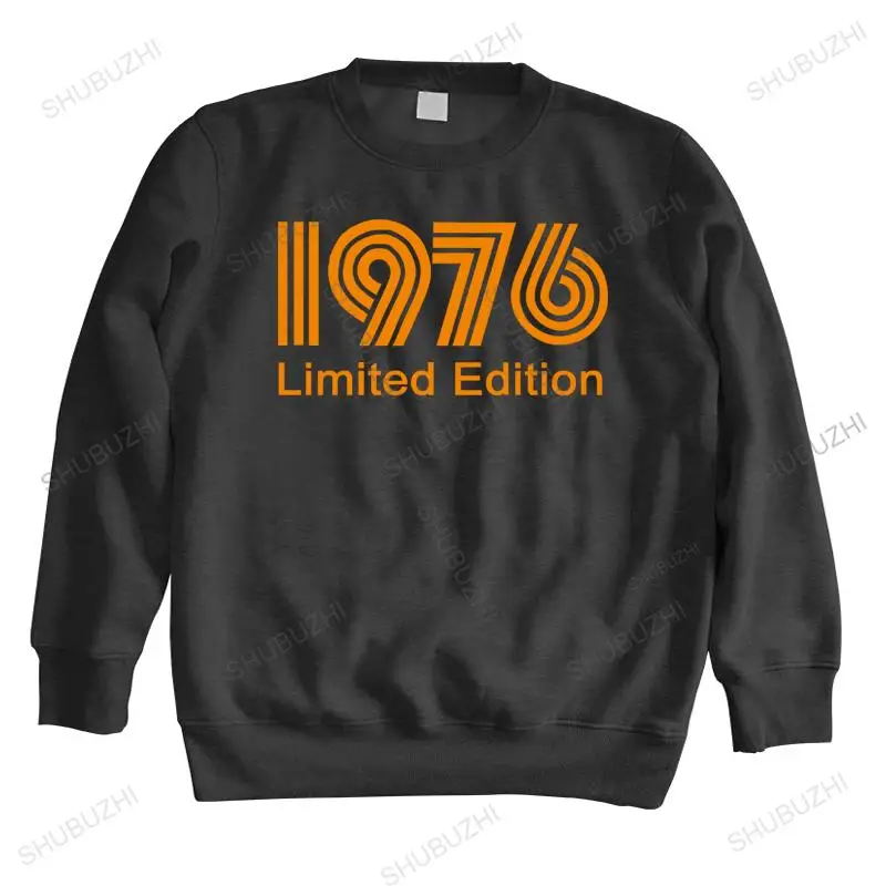 

men autumn sweatshirt black hoody homme cotton hoodie 1976 limited brand hoodie drop shipping cotton sweatshirt for boys