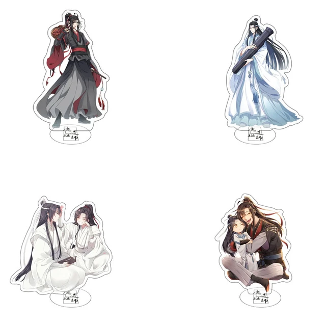 Anime Cartoon Acrylic Model Stands Figure Model Toys - Mo Dao Zu Shi, Lan  WangJi,Wei Wuxian, Grandmaster of Demonic, Fans Gift, 5.9'' I 