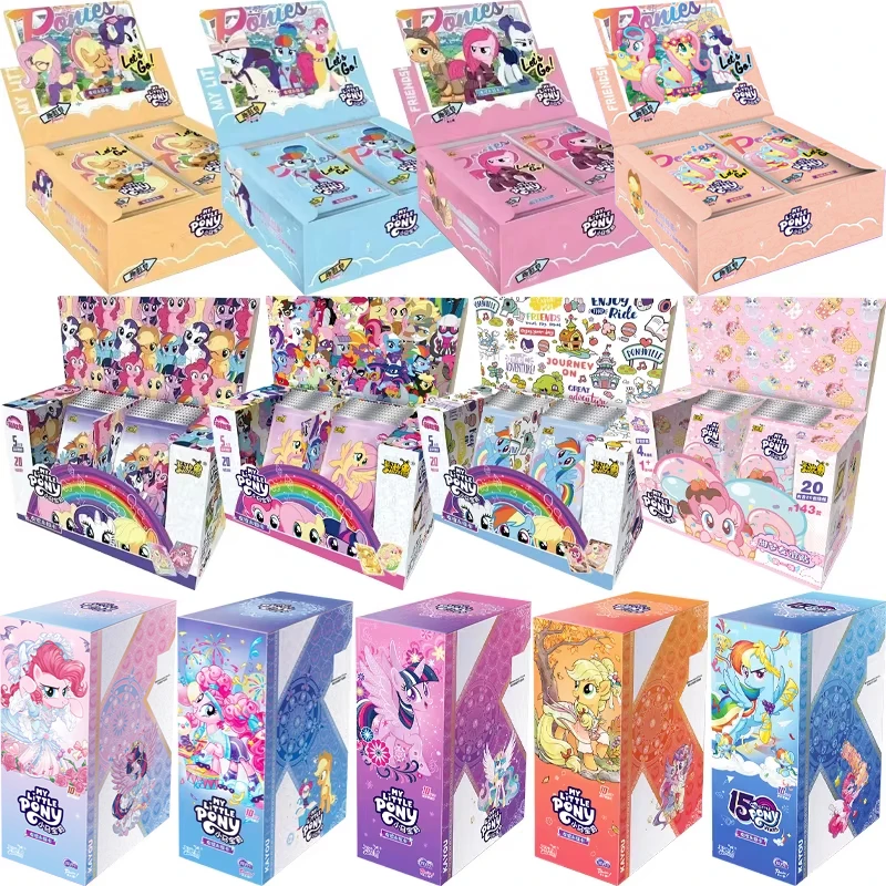 KAYOU Genuine My Little Pony Cute & Funny Party Collectible Cards