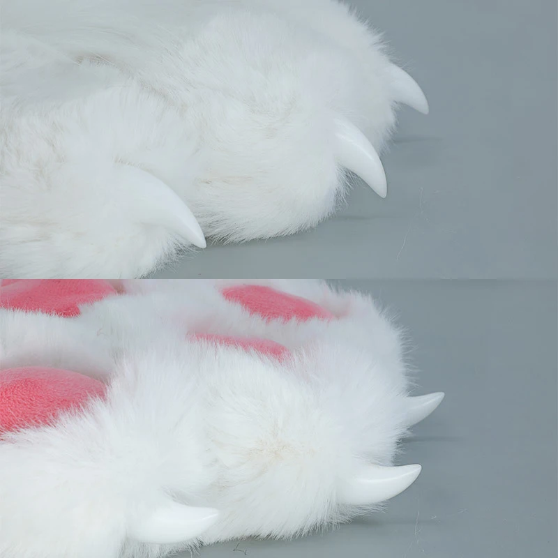 Anime Cosplay Props 8Pcs Animal Claw Nails Handmade Dropping Glue Prop Epoxy Gel Claws Furry Animal Claw Accessories DIY Cosplay Props Role Play