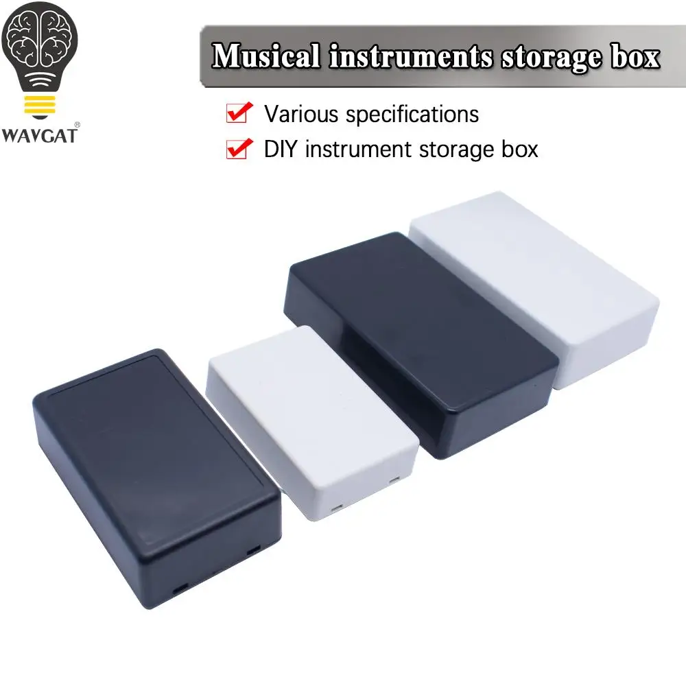 70/100mm DIY Housing Instrument Storage Case White Black Waterproof Enclosure Boxes Electronic Project Box