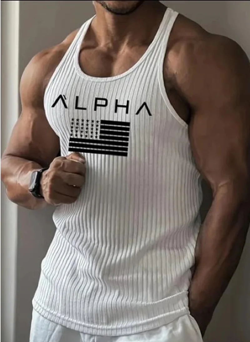 سترات رياضية صيفية جديدة  قمصان شبكية عالية الجودة بدون أكمام سترات رجالية سترات رياضية للجري واللياقة البدنية للرجال