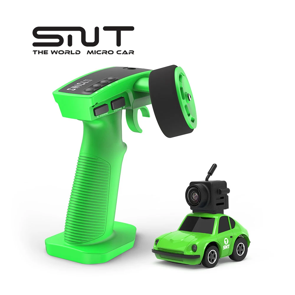 SNT&DIATONE 1:100 Q25-240 Mini RC FPV Car Micro Car Table Desk Race Car  with RC Remote Control Air5 without Battey