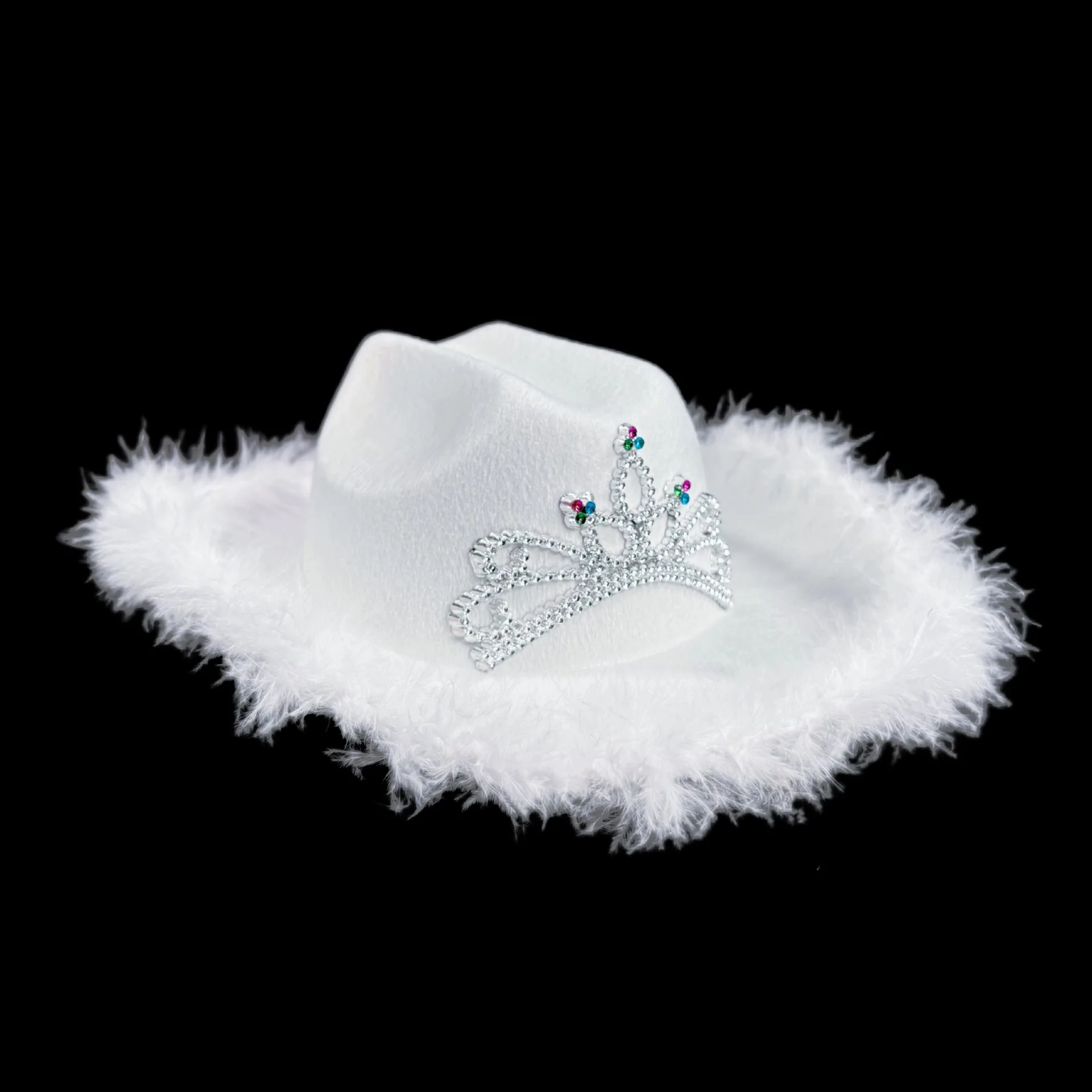 Children's Classic Tiara Cowboy Hat for Adventures and Holidays