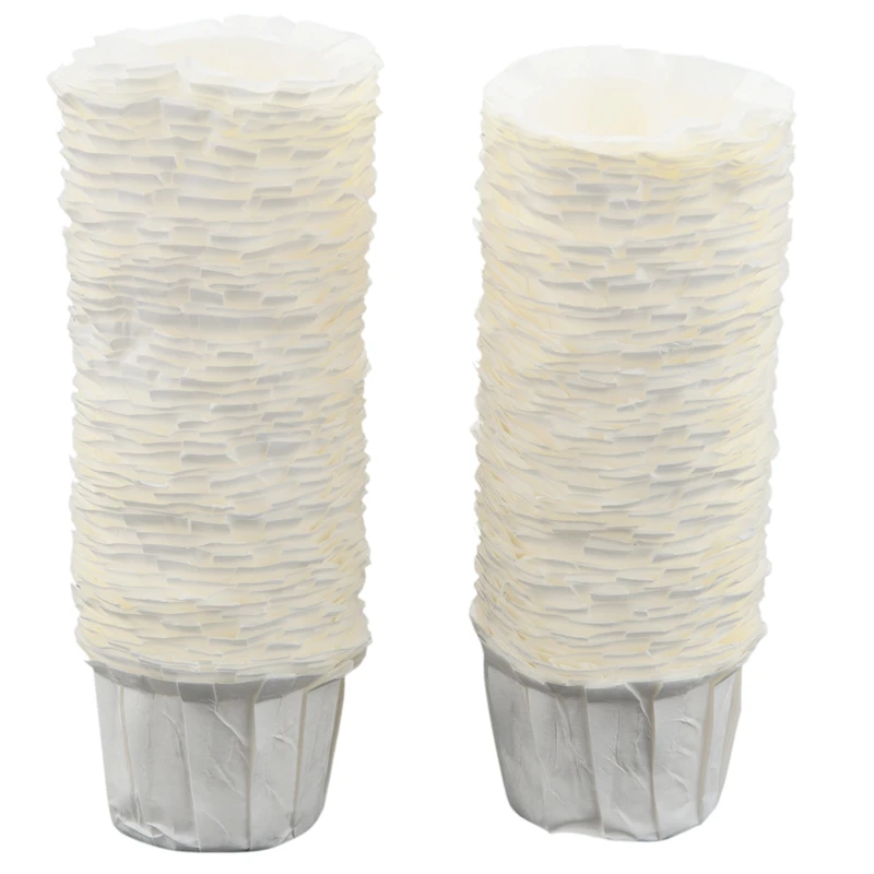 Coffee Filter Paper Papers Unbleached Wooden Drip Cone Shape For Disposable Filters K Carafe Fi | Дом и сад