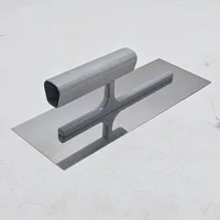 Increase In Thickness Flat Trowel Tile Tool Level The Surface 0.8mm Stainless Steel Plate Aluminium alloy handle Smooth The Wall 2