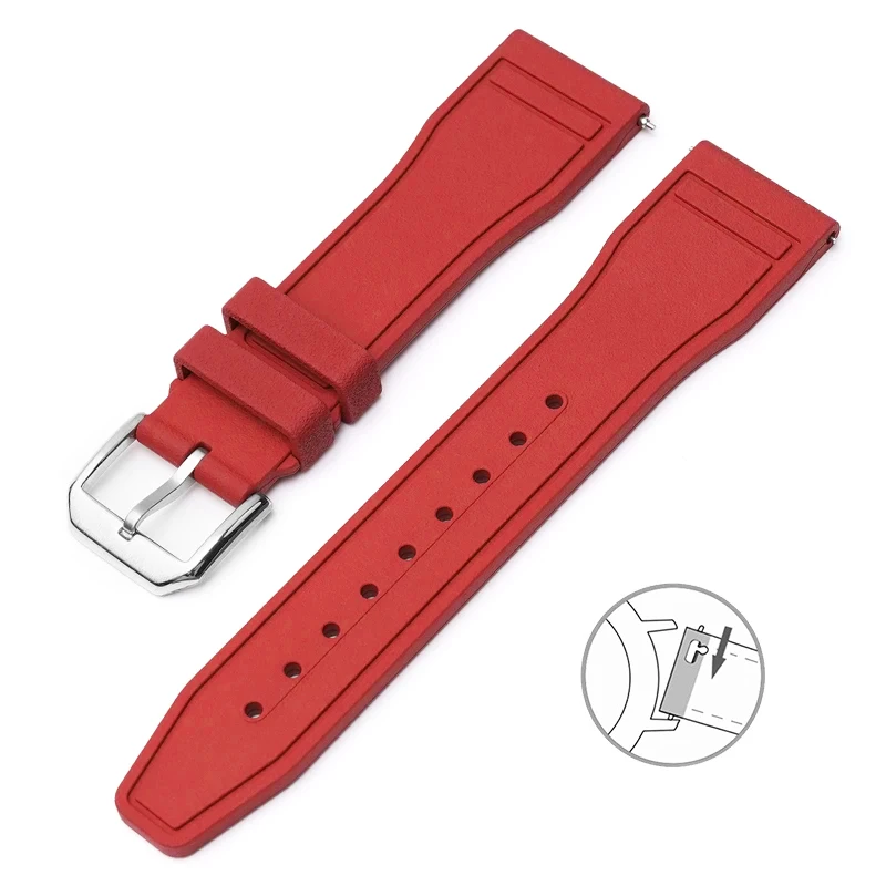 Premium Quick Release Waterproof Rubber Watch Straps - Sport Edition