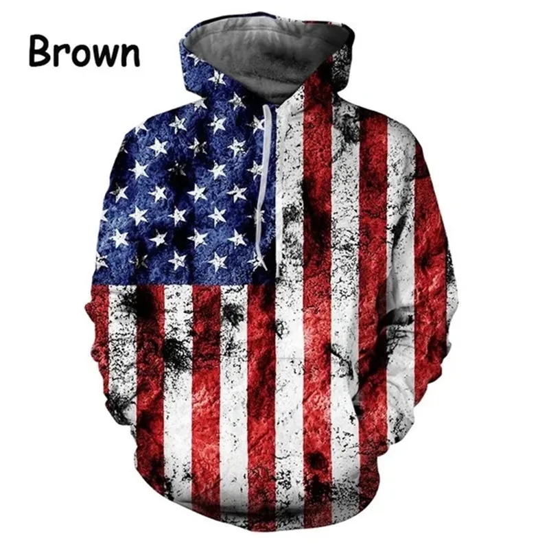 thumbnail image 1 of Sudadera con capucha con estampado 3D de la bandera estadounidense para hombre, sudaderas personalizadas para hombre, sudaderas de talla grande, novedad en sudaderas y sudaderas, 1 of 5