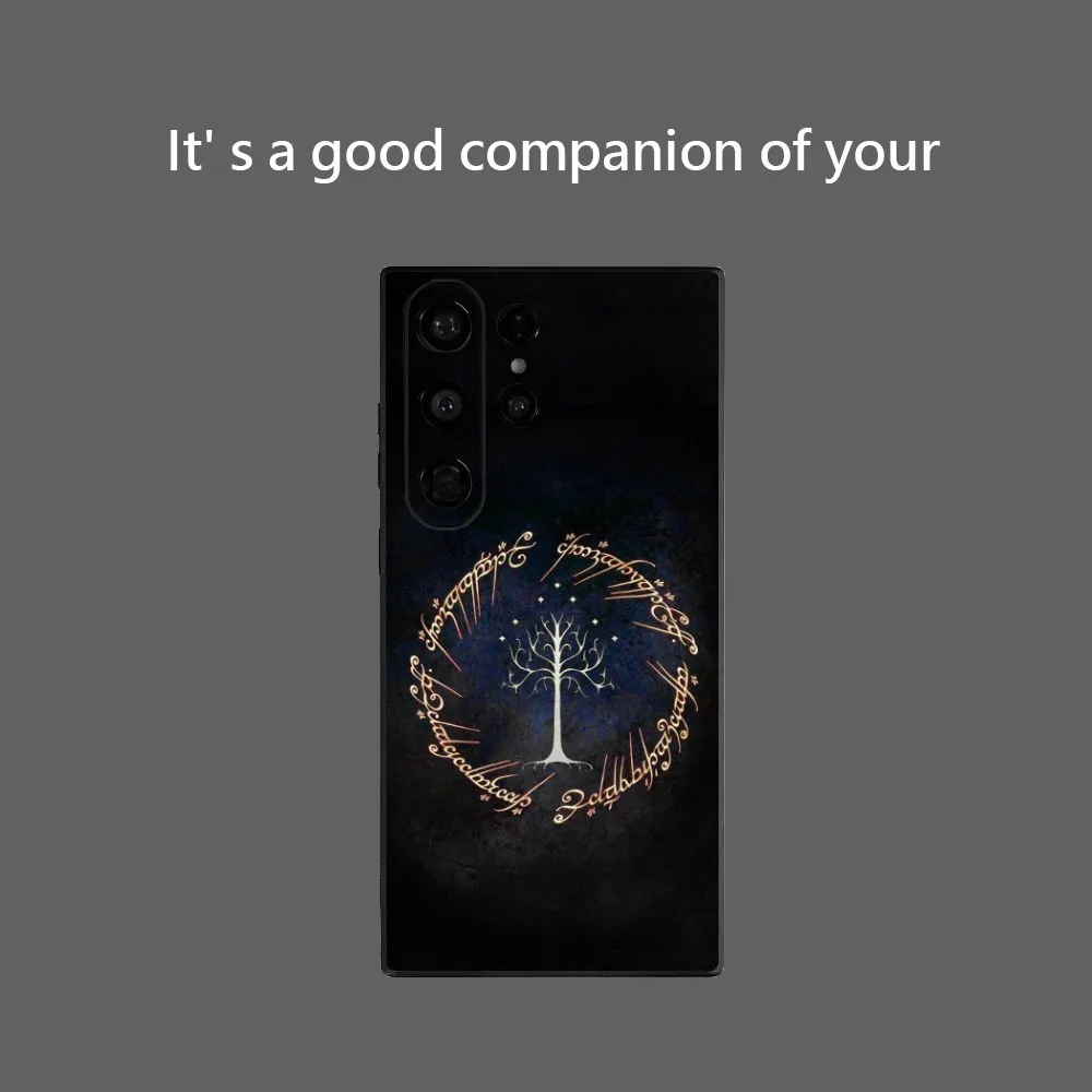 L-Lord Of The R-Rings Soft Silicone TPU Protective Phone Case
