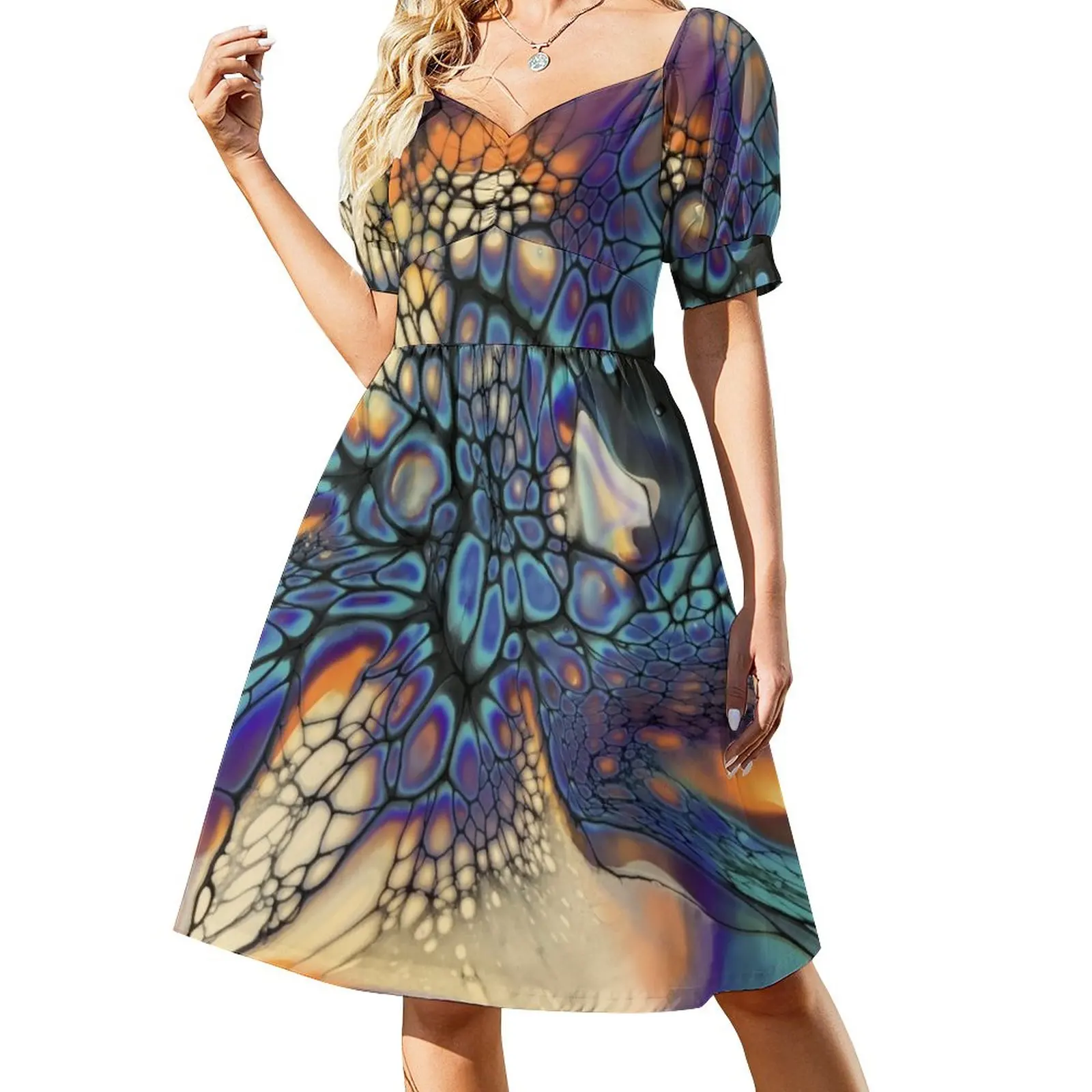 

Psychedelia Sleeveless Dress dress party evening elegant luxury celebrity dresses summer ladies dresses for special occasion