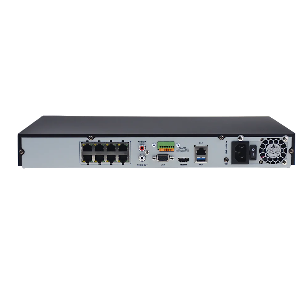 Hikvision DS-7608NI-K2-8P 플러그 앤 플레이 업그레이드 가능, 4K NVR DS-7616NI-K2-16P, 16CH 16 포트, PoE 2SATA HDD, 8CH