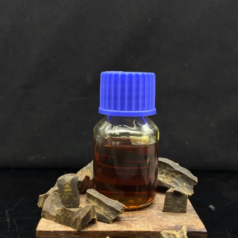 Baiqi Nan Essential Oil Agarwood Raw Material Extraction Pure Natural Process Purification Incense Smear Wrist Lasting Fragrance