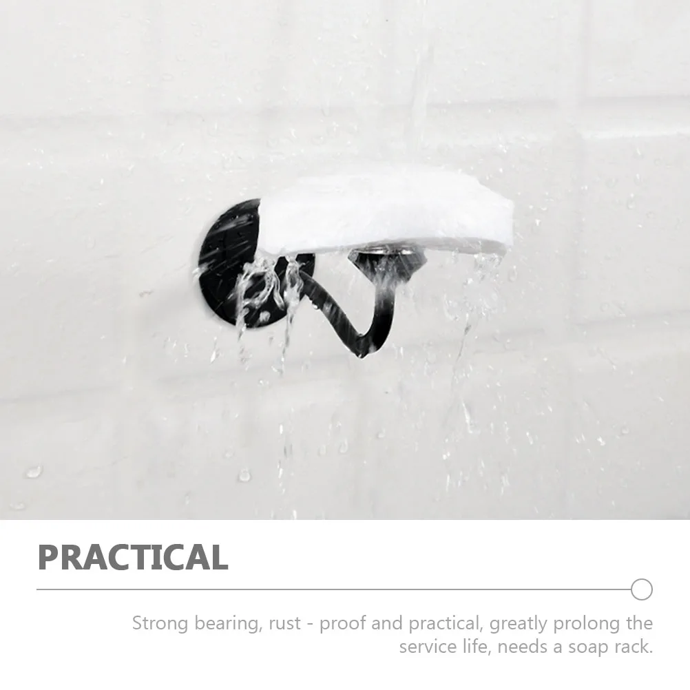 4Pcs Magnetic Soap Holder Caps Stainless Steel Suction Cup Hanger for Kitchen Bathroom Toilet Wall-mounted Dish