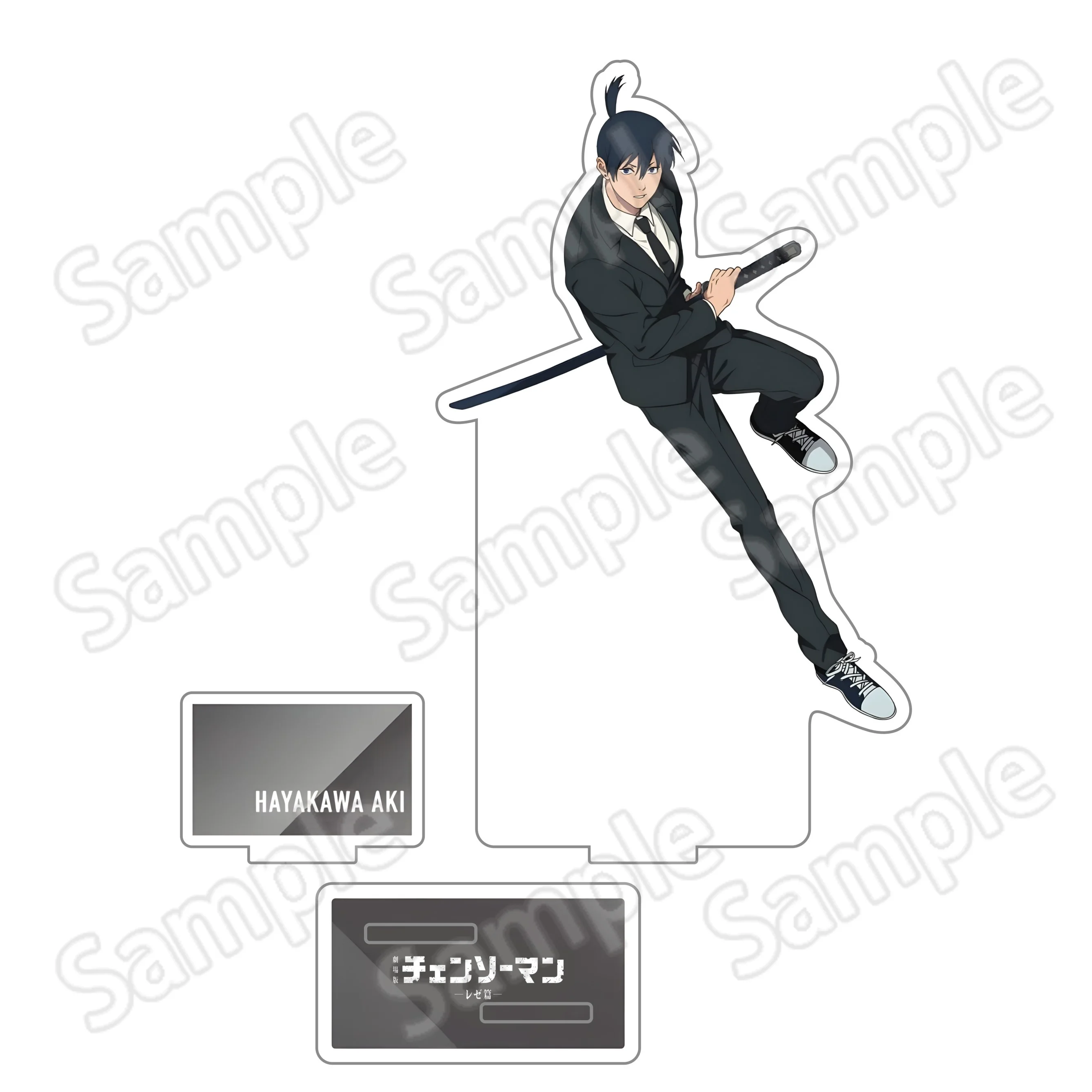 Chainsaw Man 15CM Doppelschlitz-Acrylständer Anime-Figur Desktop-Dekoration Otaku-Fans Sammlerstück Geschenkmodell Spielzeug – Detail 18