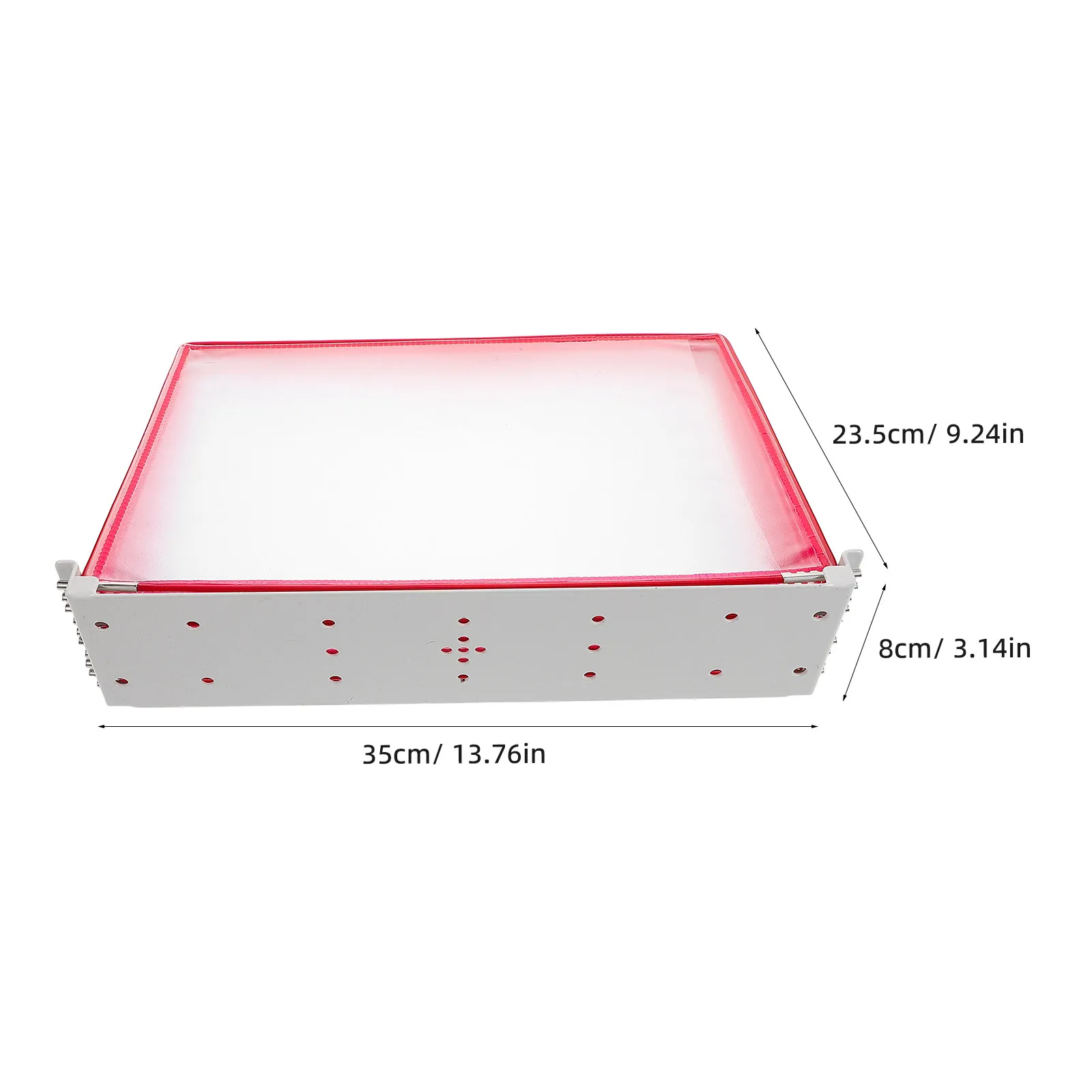 벽걸이형 문서 디스플레이 랙 10포켓 A4 파일 폴더 정리함 공간 절약형 사무용 종이 보관함 벽걸이 사무실 정리함