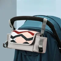 Baby Stroller Hanging Bag Suitable for All Seasons Large Capacity Multifunctional Storage Bag Baby Walking Cart Hanging Bags