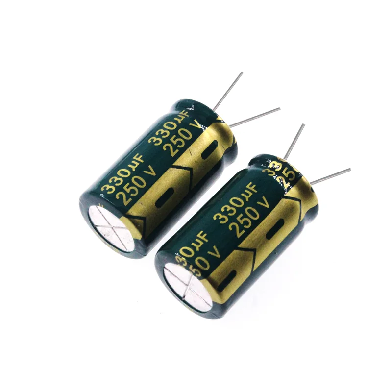 Condensatori Elettrolitici 250V - Scegli Il Valore: 22uF A 470uF - Alluminio ±20%