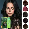 500ml Herbal Hair Dye 3 In 1 Instant Hair Coloring Shampoo Hair Care Supplies For Men Women And Old Man For Gray Hair(random box 2