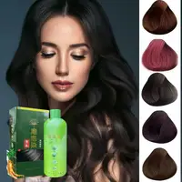 500ml Herbal Hair Dye 3 In 1 Instant Hair Coloring Shampoo Hair Care Supplies For Men Women And Old Man For Gray Hair(random box 2