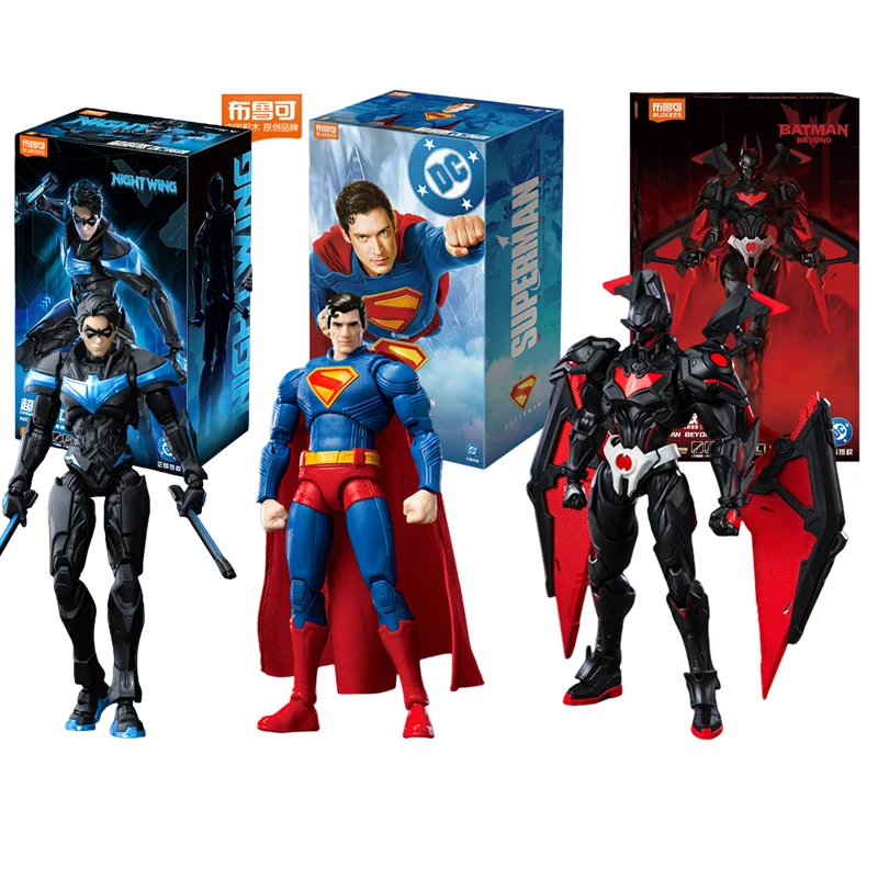 Blokees David Superman Classic Action Figure Assembly Toy for Kids' Collection Gift
