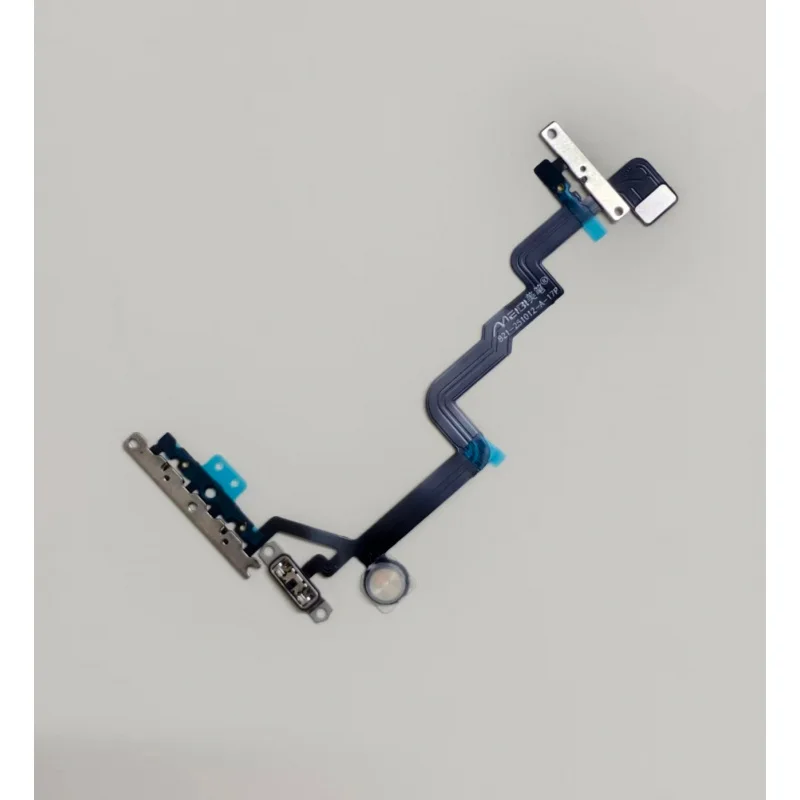 아이폰 1117 Pro용 전원 볼륨 LED 플래시 스위치 플렉스 케이블, 아이폰 XR 17 Pro처럼 보이는 DIY 후면 하우징