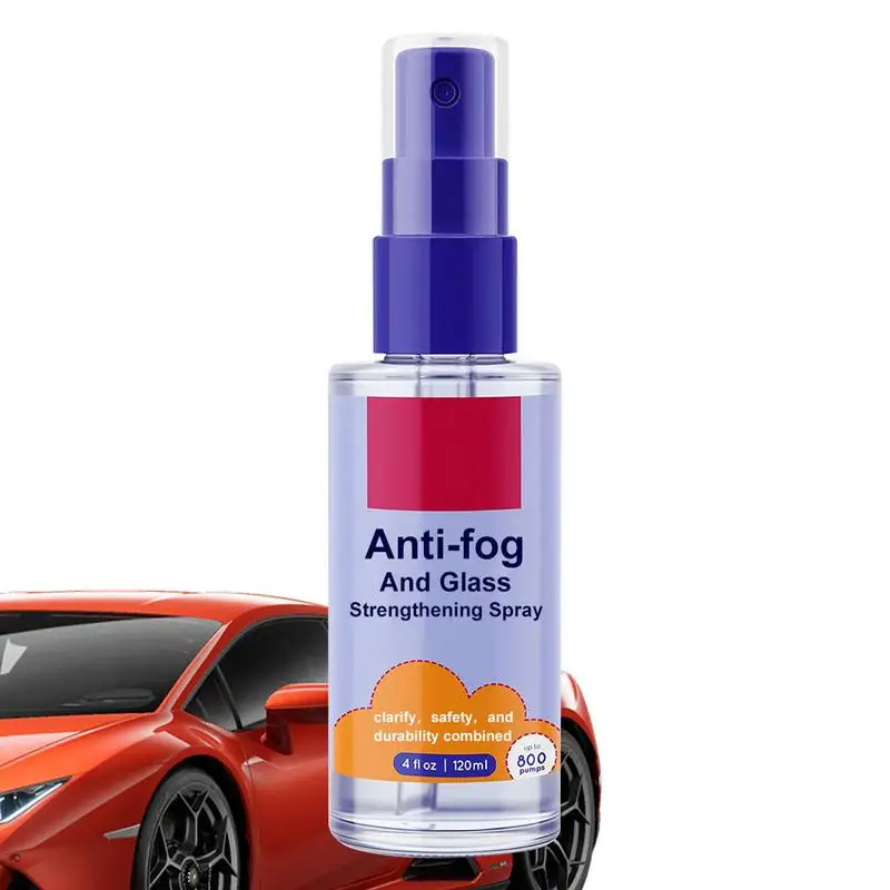 Car Anti Fog Spray Windshield Agent For Visors Anti-Mist Spray Agent Intensive Long-Lasting Glasses Anti Fog Spray For Glass And антифог arena instant anti fog spray