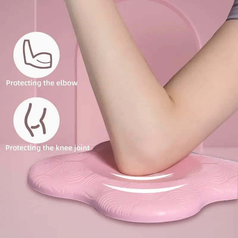 2PCS Yoga Knee Pad Anti Slip Yoga Support Pad Pilates Kneeling Pad Sports Balance Cushion for Protecting Knee Ankle Elbow yoga knee pad balance pad yoga fitness equipment