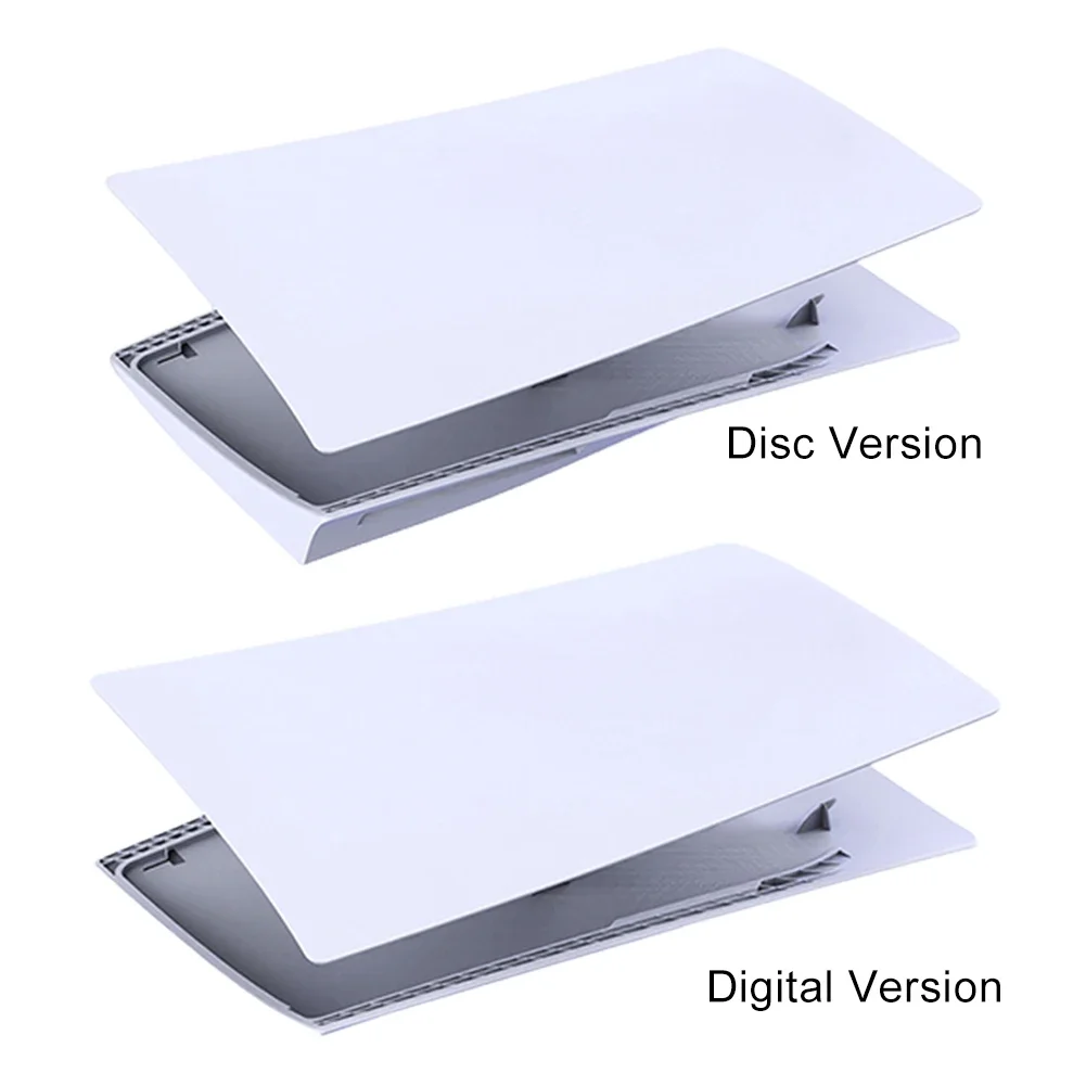 Replacement Faceplate ABS Hard Shell Anti-Scratch Face Plate Console Cover Protective Shell Case for PS5 Disc/Digital Console