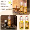 Swing Top Glass Bottles For Vanilla Extract Homemadeoz Beer Bottles with Caps for Home Beer Kombucha Soda Fermentation Supply 6