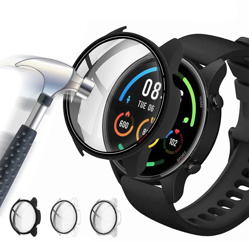 All-in-One Protective Case for Smartwatch - Full Coverage Screen Protector & Bumper Shell