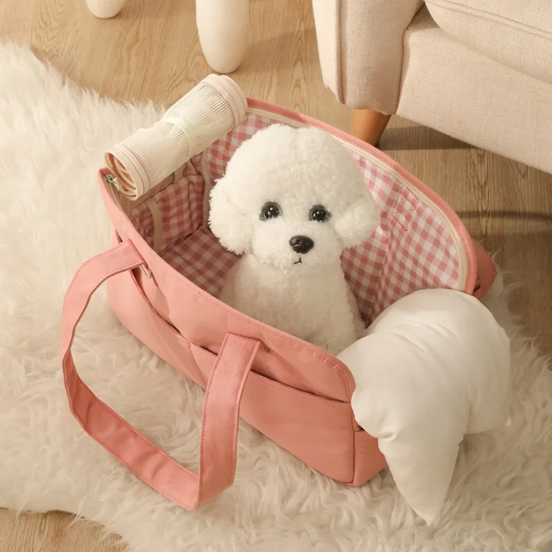 Large Capacity Cat Bag Puppy Carrier Bag Small Dog Travel Bags Handbag Puppy Pet Backpack for Chihua