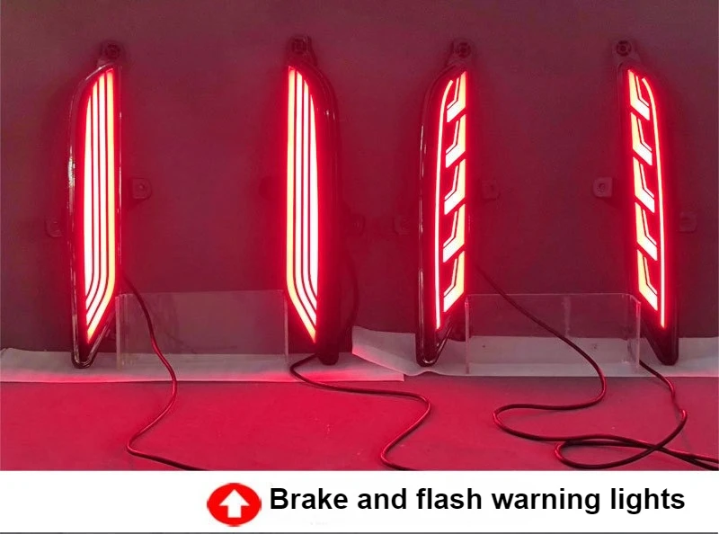 For OMODA C9 for Exeed RX 2022 2023 2024 2025 Car Led Rear Bumper Light Reflector DRL Dynamic Turn Signal Driving Brake Lights detail image 10