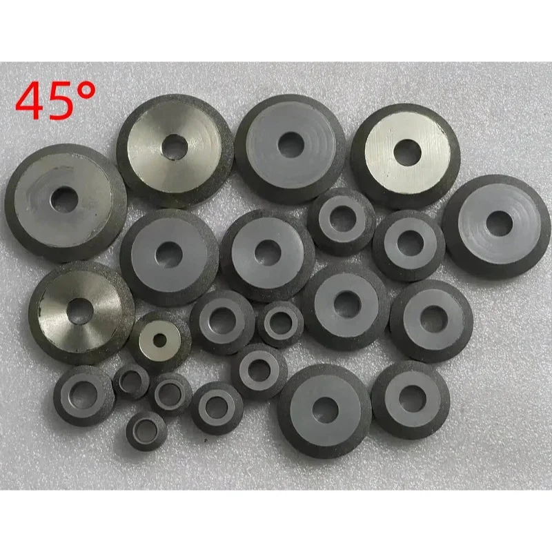 45 Degree Carbide Valve Seat Cutter Grinding Wheel Toolholder 4.5mm-8mm for Car Motorcycle Engine Valve Seat Repair Reamer Head