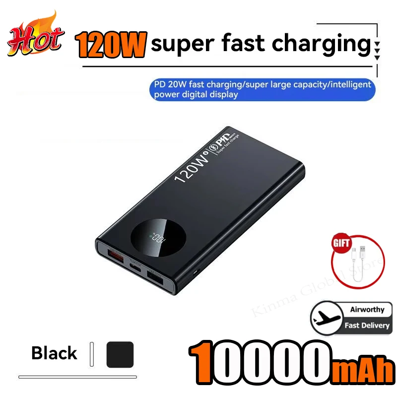 Black 10000mAh