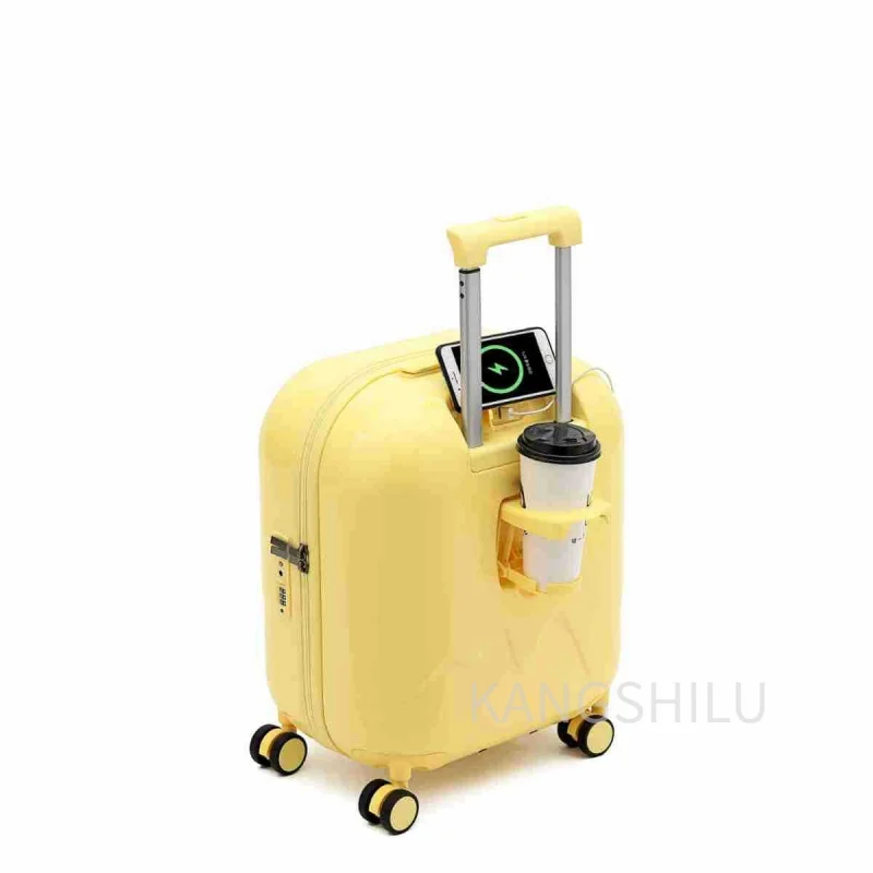 New Candy Color 20''24''26''28''-Inch Travel Suitcase With Wheels Carry-on Suitcase Roller Luggage Travel Trolley Case Zipper
