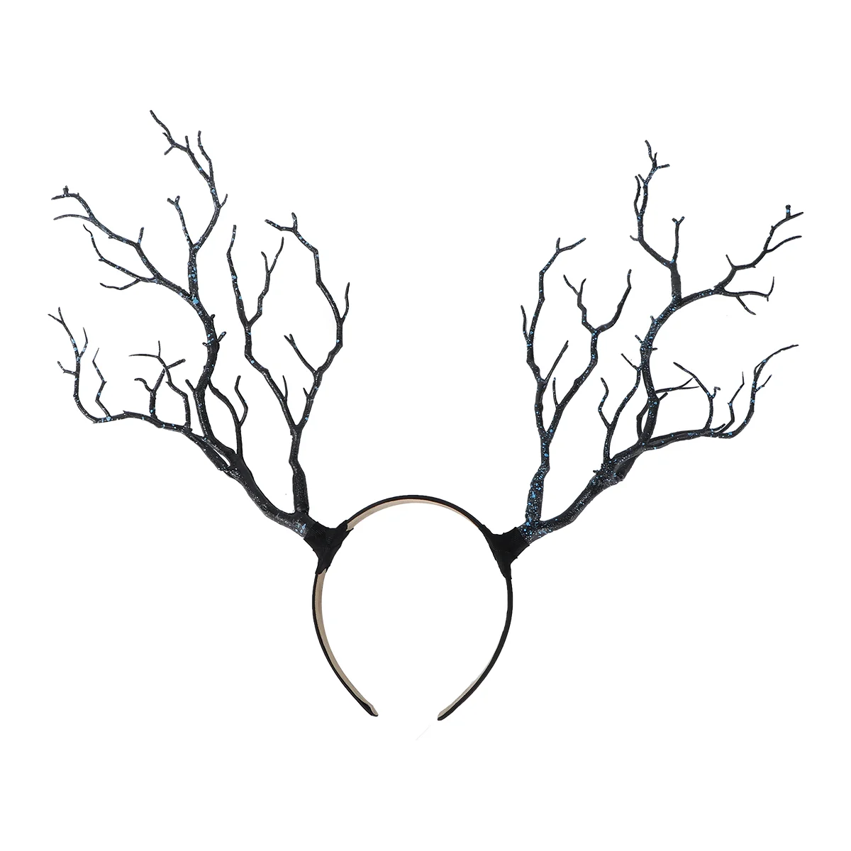 

Party Carnival Simulation Tree Branch Headband Cosplay Hair Hoop Darkly Style Hairwear Witch Horn Shaped Halloween Christmas