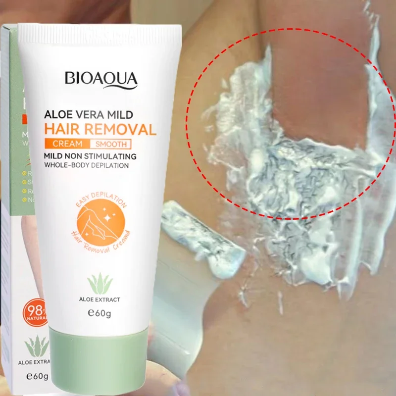 Hair Removal Cream Aloe Vera Fast Semi-permanent Effective Hair Growth Care Whole Body Painless Removal