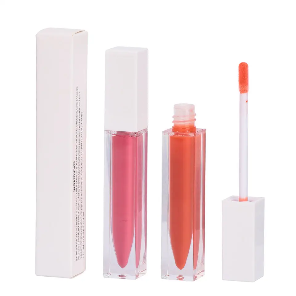 50pcsPrivate Label Lip Gloss Wholesale Cosmetics Vegan Liquid Lipstick No Logo Glitter Glossy Lipgloss Waterproof Long Lasting - AliExpress Beauty & Health
