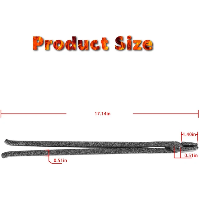 고품질 강철로 제작된 다양한 바를 고정하는 집게