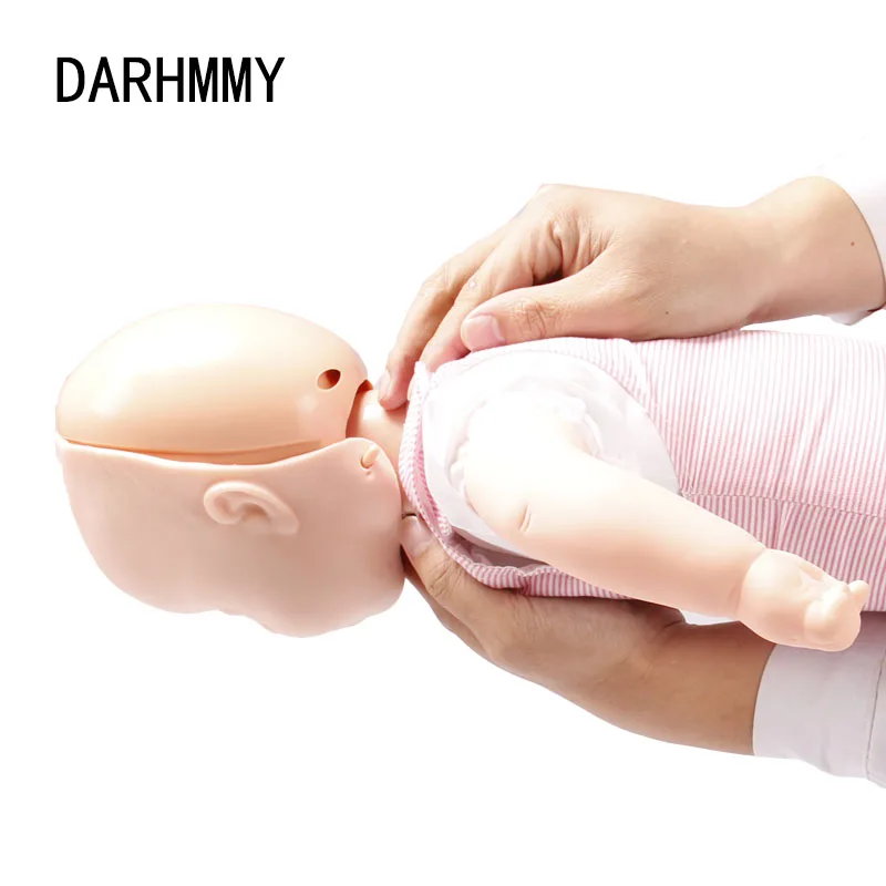 

DARHMMY Baby Infarction Model Infant Airway Obstruction Training Manikin CPR Choking Manikin Medical Teaching Tool