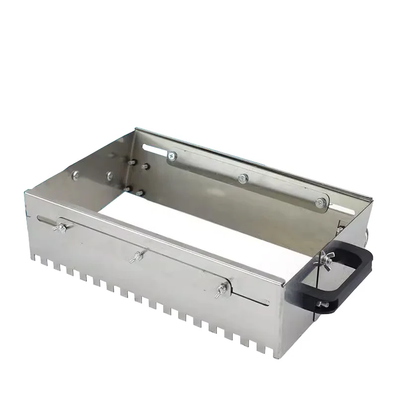 400-800mm Adjustable Square Notched Trowel Mortar Comb For Fast And Equal Application Of Adhesive On The Floor 4