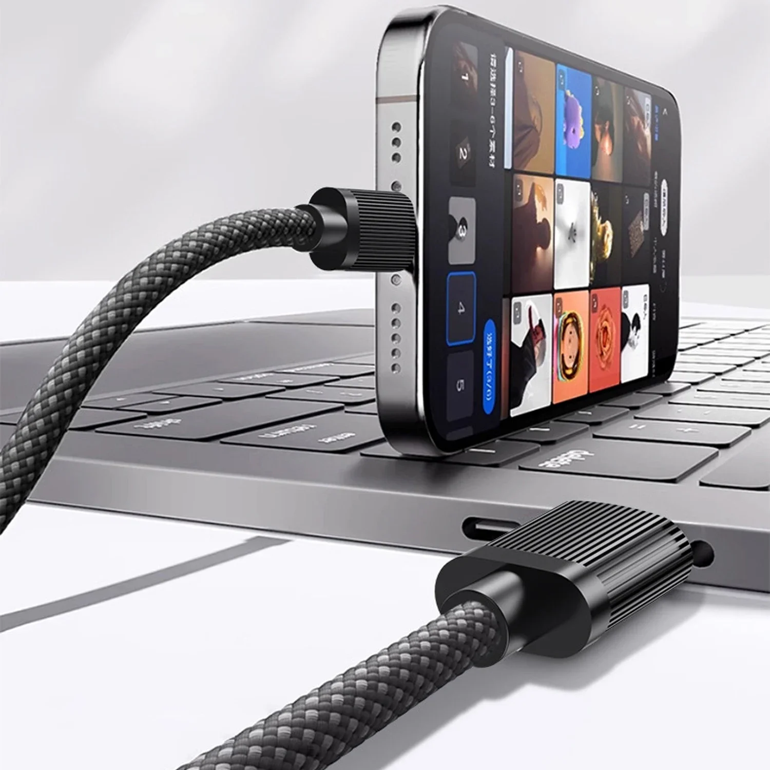Super Fast 100W USB A to Dual Type-C Charging and Data Splitter Cable