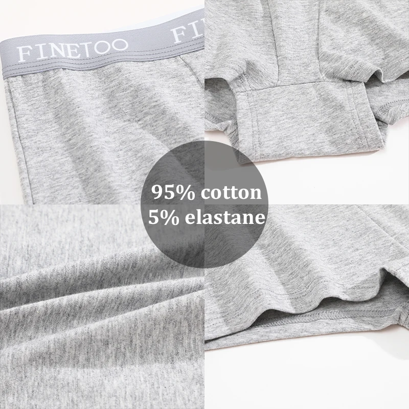 1Pc Women's Flat Underwear Four Cornered Pants Comfortable Panties Antibacterial Crotch Panty Breathable Sports Short Sexy Panty 4