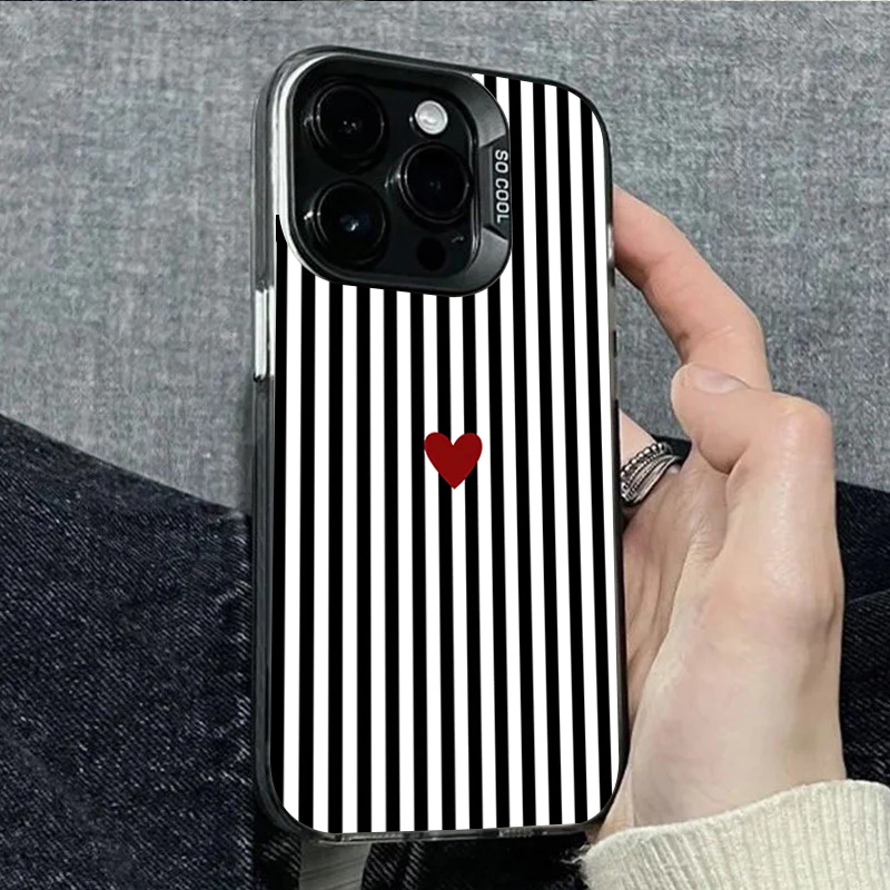 Chic Love Heart Design Phone Case - Cute and Stylish Protection Cover